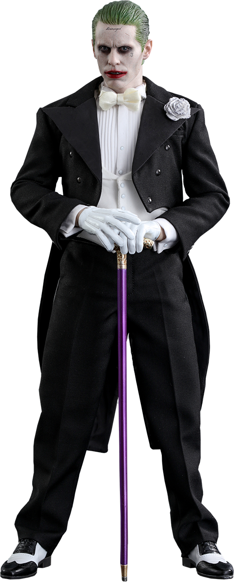 Dc Comics Suicide Squad The Joker Tuxedo Version Sixth - Joker Suicidé Squad Tuxedo (480x1192), Png Download