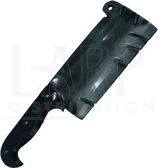 Larp Meat Cleaver - Larp Dark Moon Riot Shield Uk (550x550), Png Download