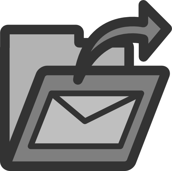 Mail Folder - Icon Surat Keluar Png (600x598), Png Download