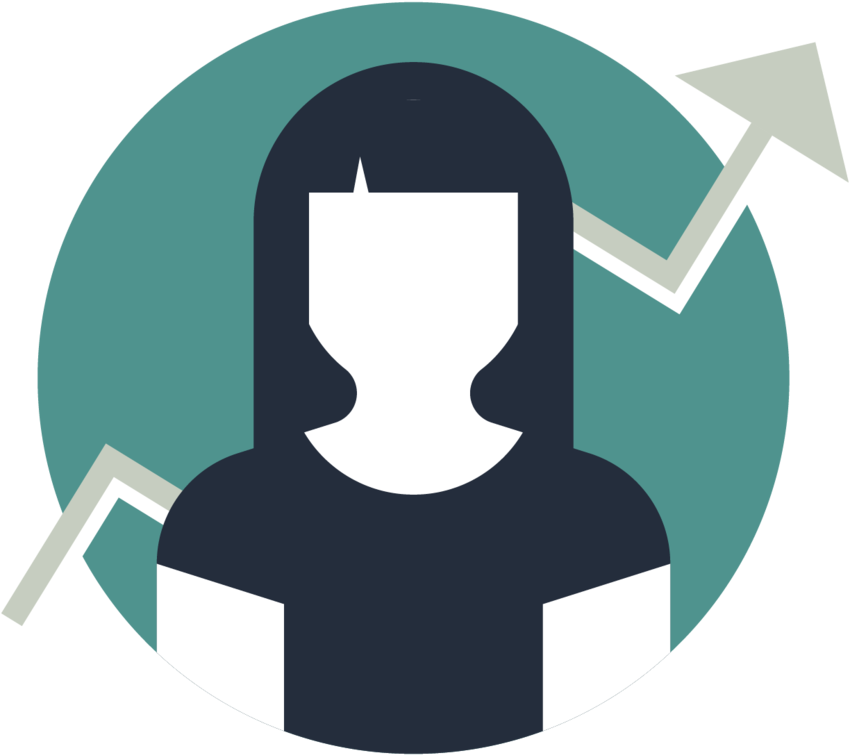 Goal Icon-advance Employees - Illustration (1000x1000), Png Download