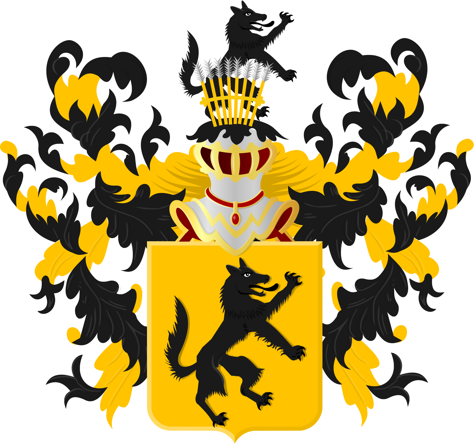 Open - Coat Of Arms (2000x1874), Png Download