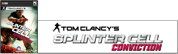 Splinter Cell Conviction 100% Working Offline Crack - Tom Clancy's Splinter Cell: Conviction - Xbox 360 (749x247), Png Download