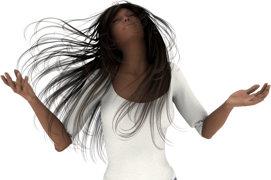 African - Woman Praying Clipart Png (1024x717), Png Download