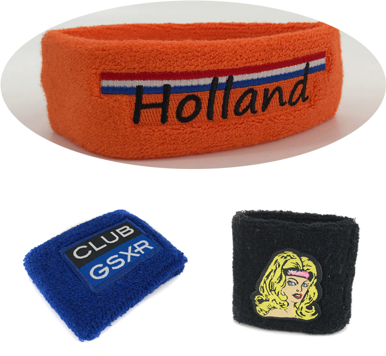 High Quality Elastic Branded Arm Sweatband For Sports - Label (800x800), Png Download