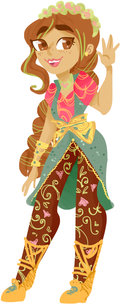 Jillian Beanstalk By Juleebean On Deviantart - Jillian Beanstalk Fan Art (470x1036), Png Download