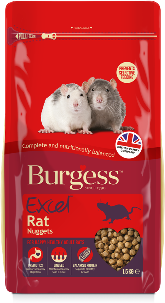 Burgess Rat Food (573x1000), Png Download