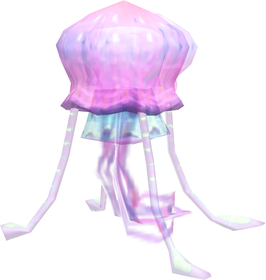 Flying Jellyfish - Jellyfish (866x910), Png Download