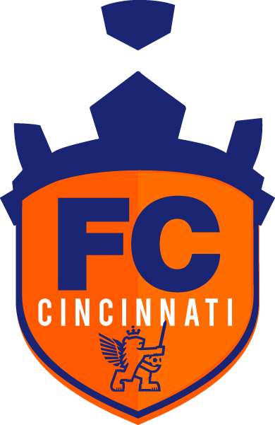 Fc Cincinnati Logo - Fc Cincinnati Logo Png (390x601), Png Download