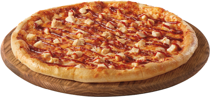 Hawaiian Bbq Chicken - Bbq Chicken Pizza Png (740x352), Png Download