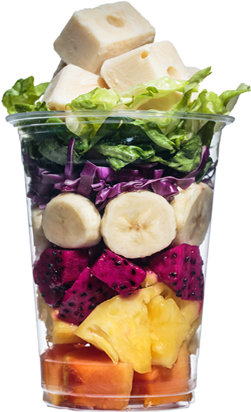 7 Rainbow - Smoothie (600x600), Png Download