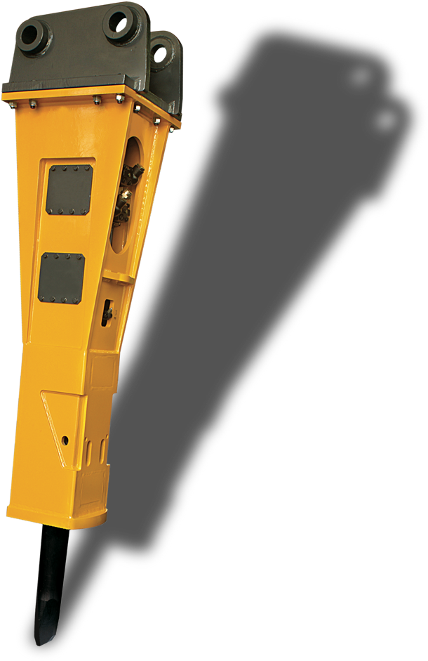 Marcas - > - Martillo Hidraulico Png (1000x1022), Png Download