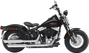 Harley-davidson Softail Cross Bones - 2008 Harley Davidson Crossbones (350x350), Png Download