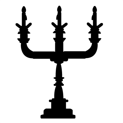 Candelabra Svg Cutting File Halloween Svg Cut Files - Candelabra (432x432), Png Download