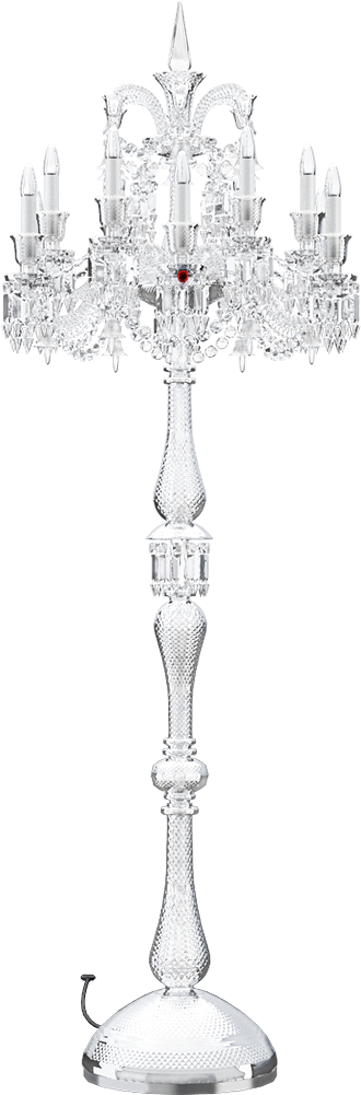 Baccarat Floor Chandelier Zenith (1000x1000), Png Download