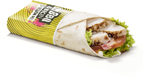 The Bbq Chicken & Bacon One - Grilling (500x280), Png Download