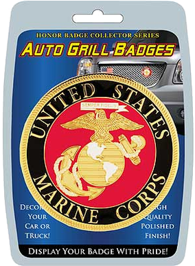 Findingking U S M C Car Grille Badge 3 (386x386), Png Download