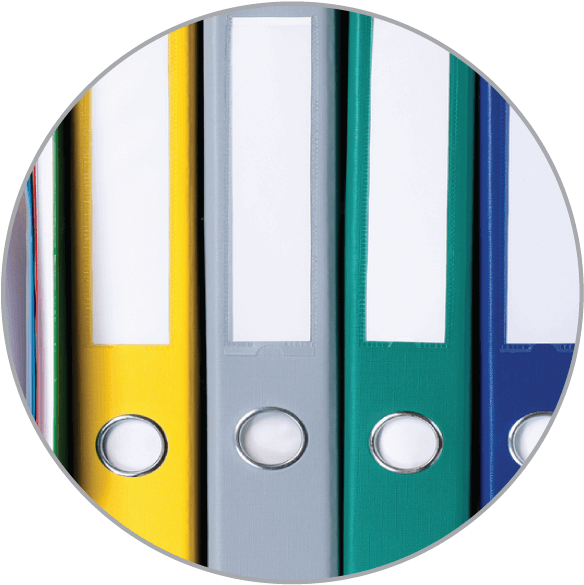 Binders & Binder Accessories - Circle (600x600), Png Download