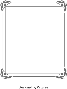 Simple Border, Simple, Frame, European Photo Frame - Portable Network Graphics (360x360), Png Download