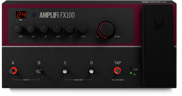Line 6 Amplifi Fx100 Multi-effects Processor With Xt - Line 6 Amplifi Fx100 Pedal Board (700x700), Png Download