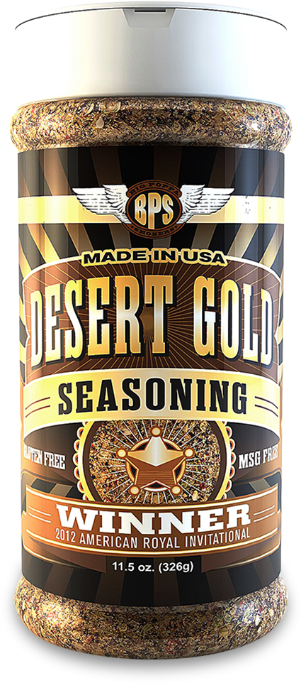Big Poppa's Desert Gold Rub - Big Poppa Smokers Desert Gold Rub (1000x1000), Png Download