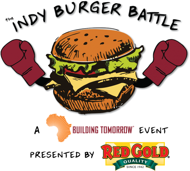 Building Tomorrow's Indy Burger Battle Presented By - Building Tomorrow (657x593), Png Download