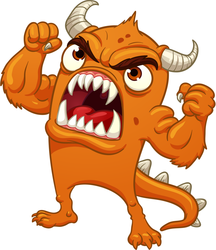Фото, Автор Soloveika На Яндекс - Cartoon Monster (693x800), Png Download