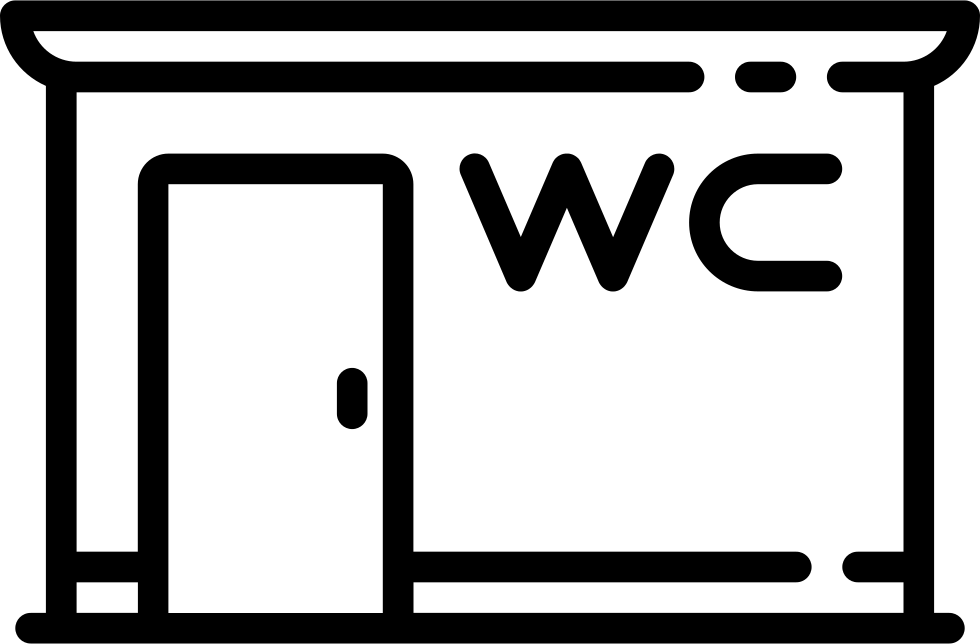 Png File Svg - Public Toilet Icon Png (980x644), Png Download