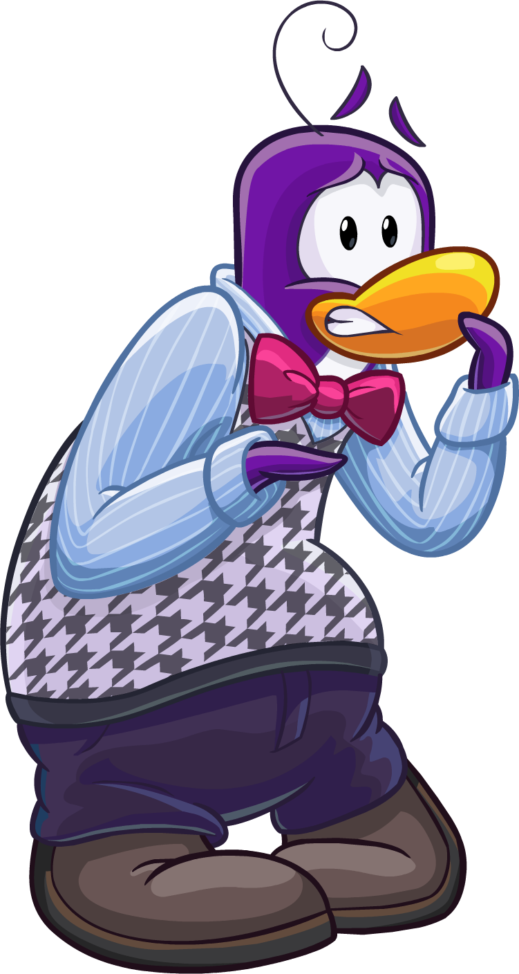Yearbook 15 Fear - Club Penguin Ad (751x1408), Png Download