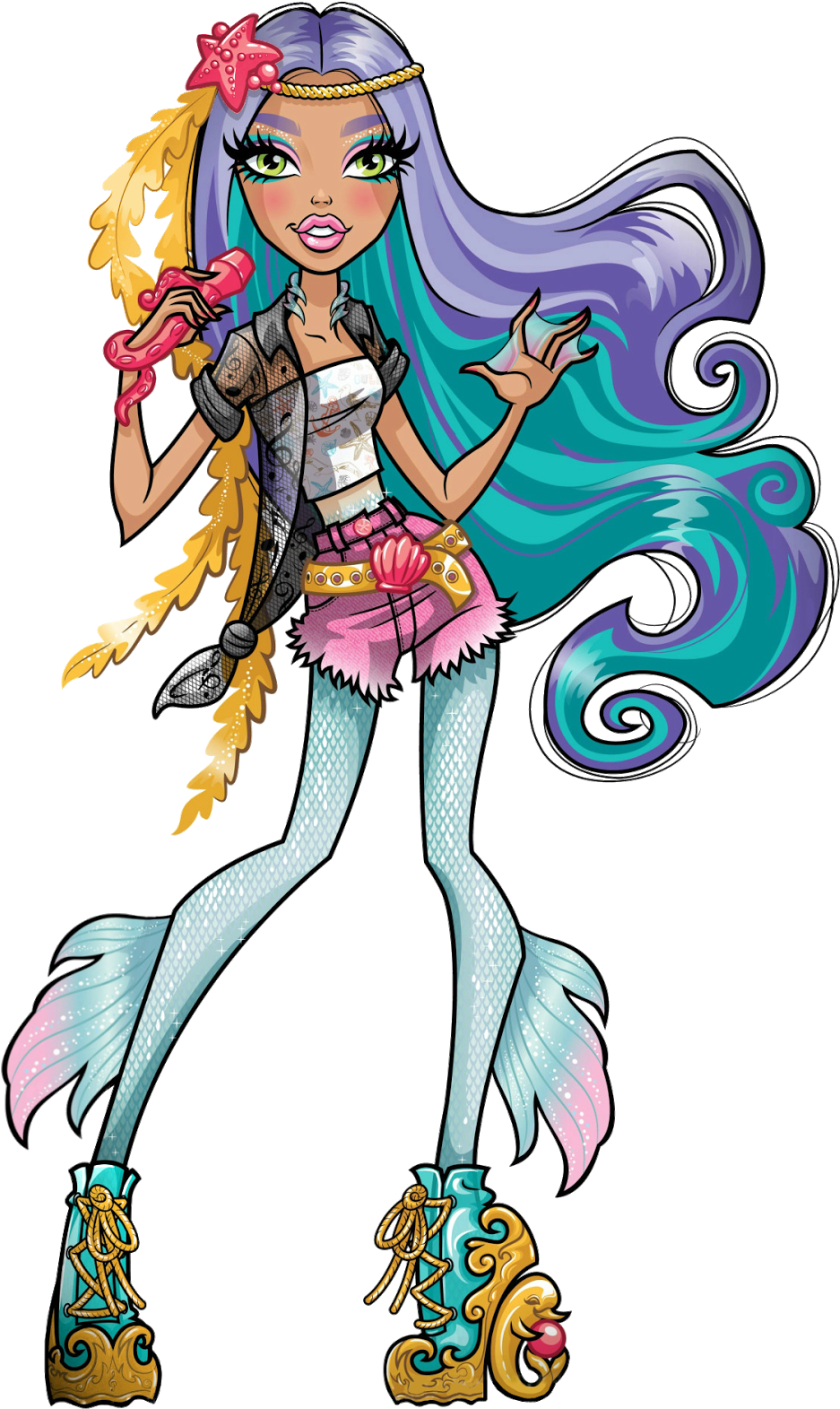 Artwork/png En Hd De Madison Fear - Monster High Characters Cartoon (968x1600), Png Download