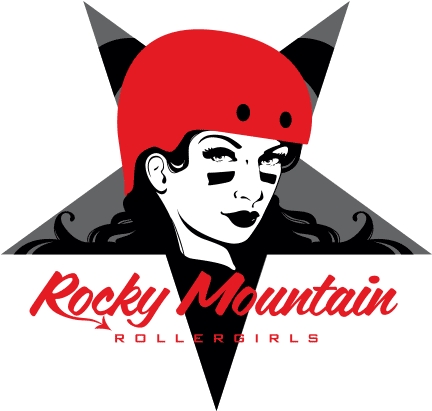 Rocky Mountain Rollergirls (500x500), Png Download