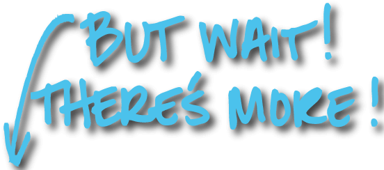 Hha But Wait There Is More - But Wait There's More Transparent Png (559x247), Png Download