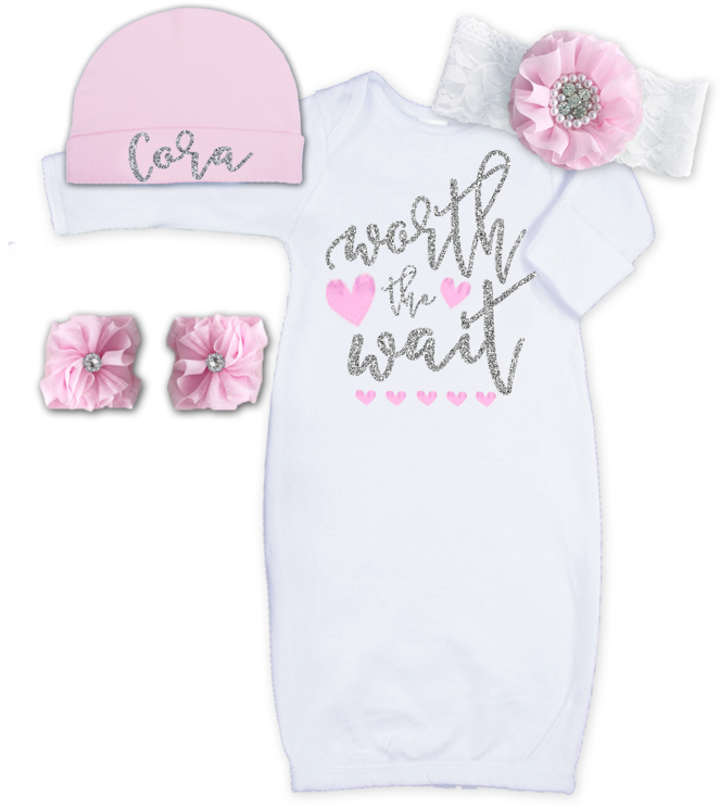 Worth The Wait Gown Outfit - Clothing (1024x768), Png Download