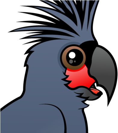 About The Palm Cockatoo - Palm Cockatoo (440x440), Png Download