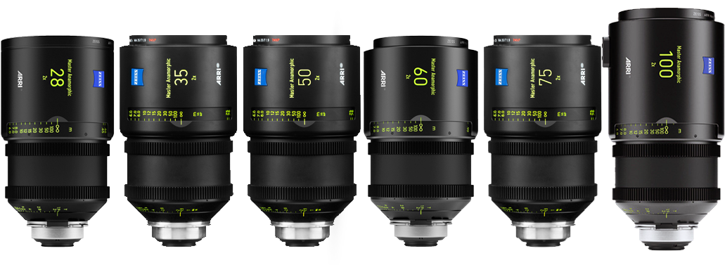 Alexa - Arri Master Anamorphic 180mm T2.8 F Lens K2.0010084 (1077x376), Png Download