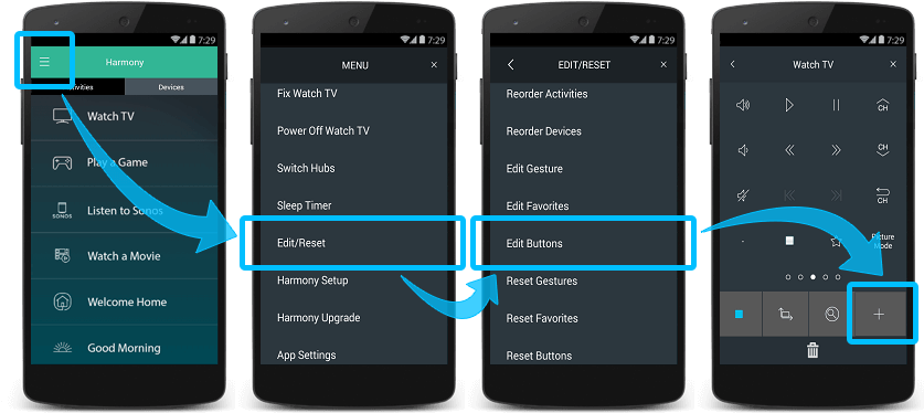 Harmony App - Customize Screen - Iphone (856x388), Png Download
