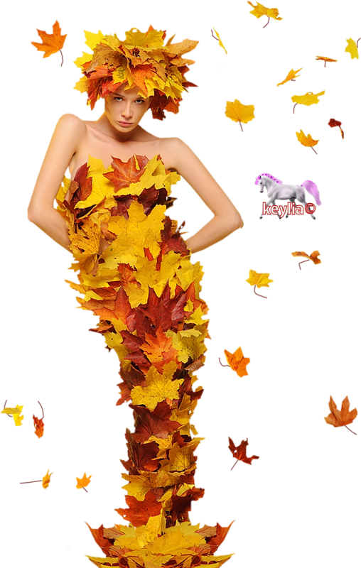 5e3fb898 , 6f4a26fa - Femme Automne Png (508x800), Png Download