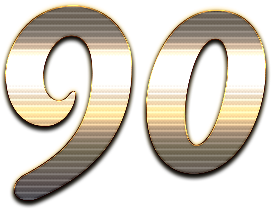 90 Png (1116x828), Png Download