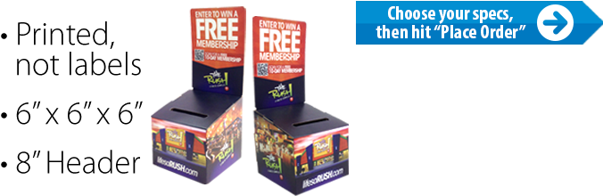 Ballot Box Advertising (721x265), Png Download