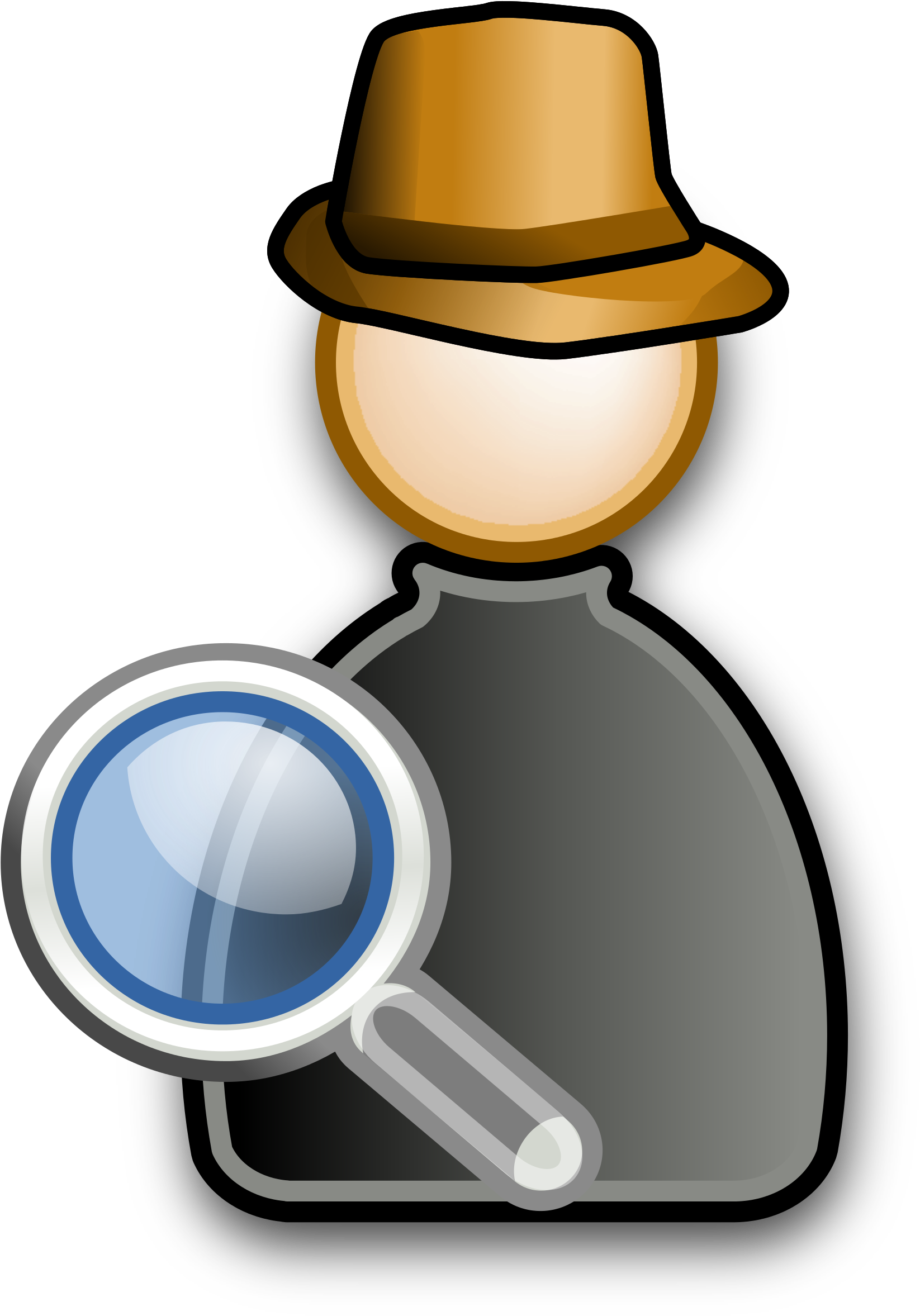 Open - Inspector Png (2000x2828), Png Download