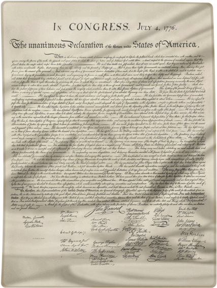 Declaration Of Independence - Declaration Of Independence Png (600x600), Png Download