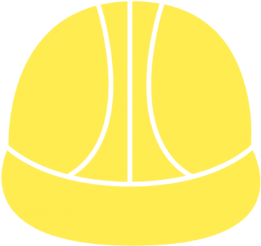 Hard Hat - Circle (548x548), Png Download