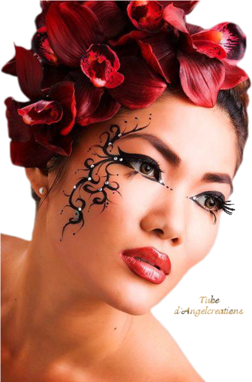 Voir Taille Réelle - Fantasy Eye Makeup Designs (550x784), Png Download