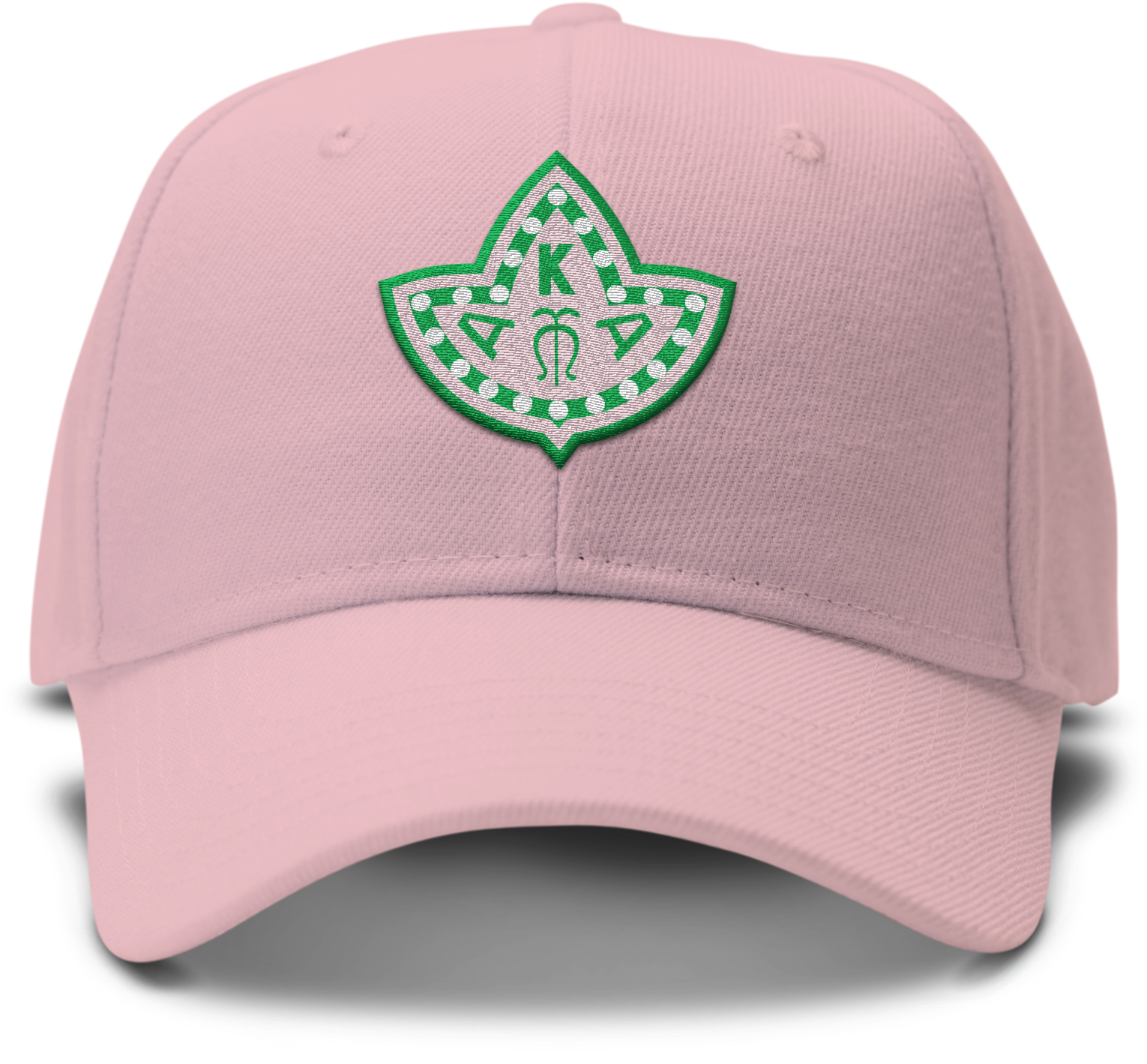 Alpha Kappa Alpha Embroidered Ivy Leaf Dad Hat - Aka Ivy Leaf (2000x2000), Png Download