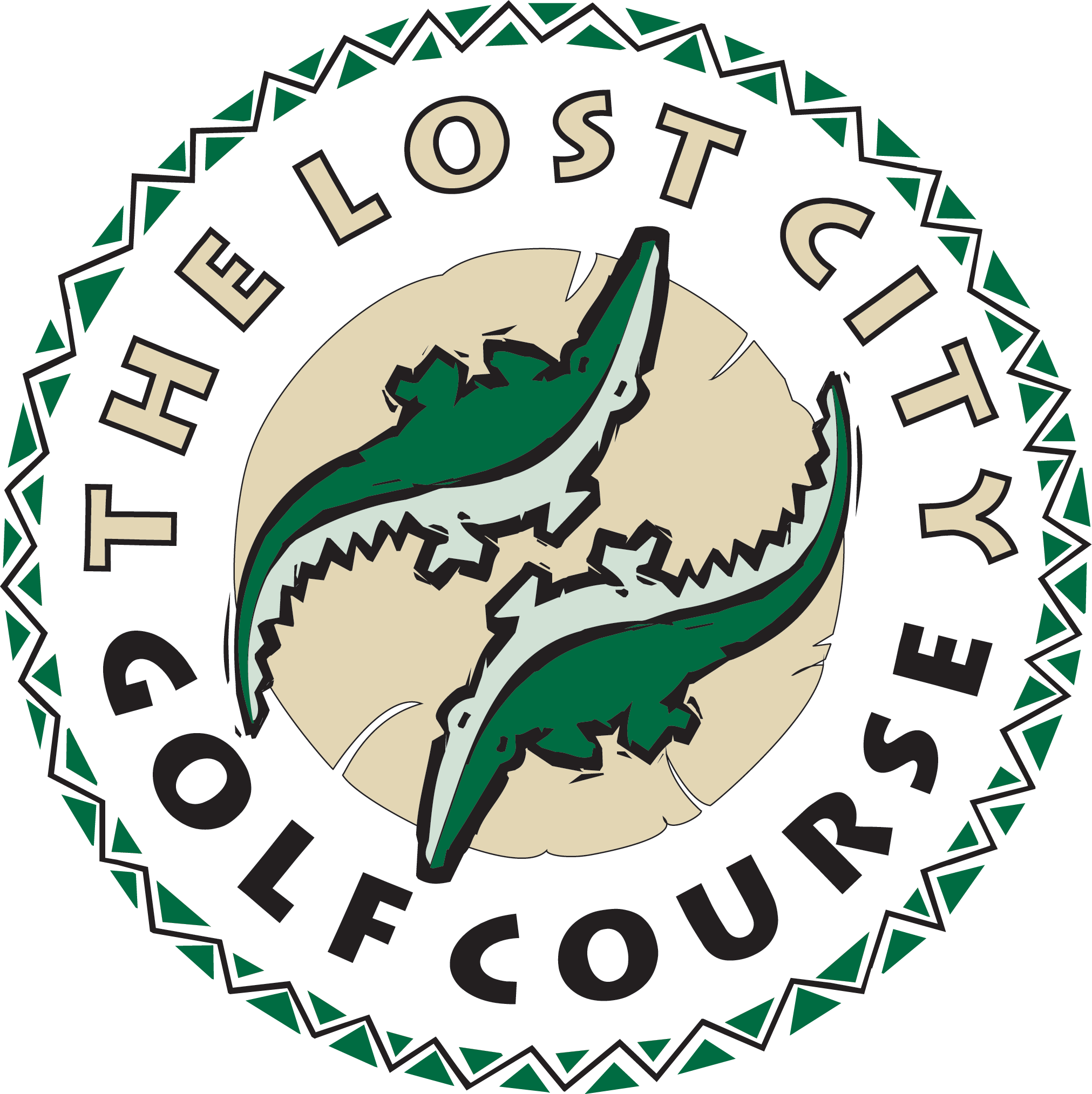 Lost City Golf Course Logo (2023x2028), Png Download