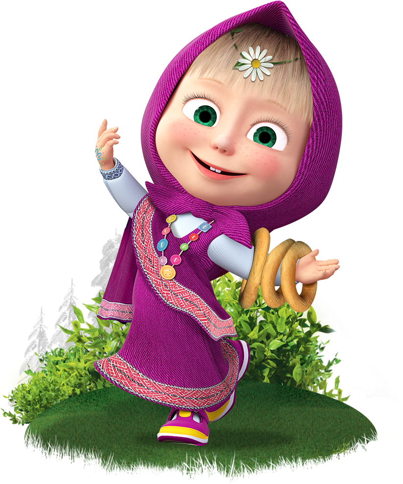 Masha E Orso (846x1030), Png Download