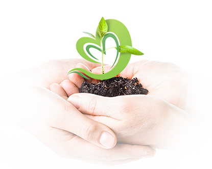 Green Wave Of Good Deeds Is A Voluntary Promotion - Root (415x332), Png Download