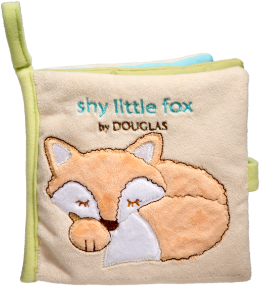 Douglas Baby Fox Soft Activity Book - Douglas Toys - Fox Activity Book (600x600), Png Download