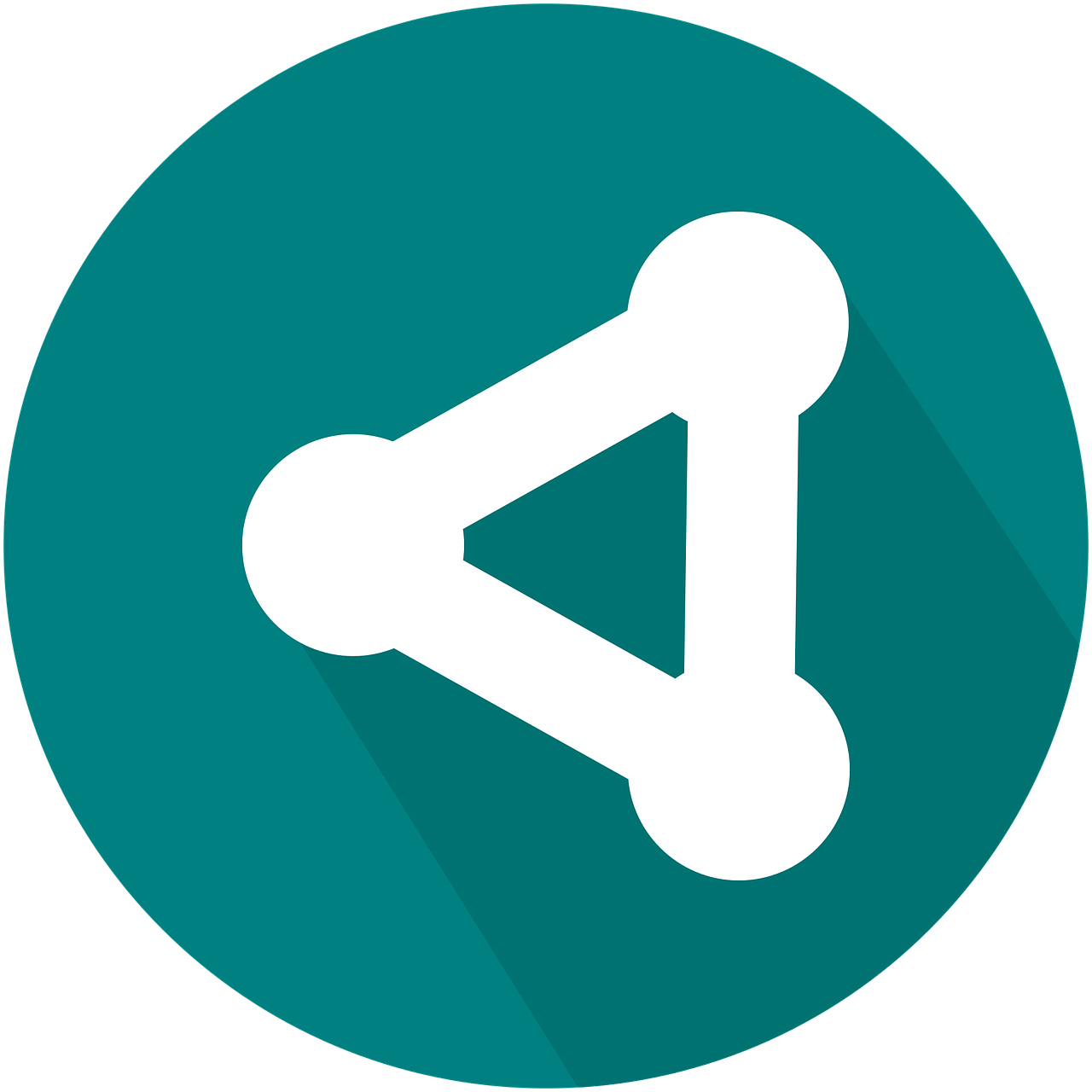 Cybersecurity Collaboration Keyboard - 공유 아이콘 (1280x1280), Png Download