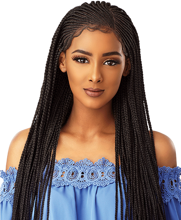 Sidepart Main - Lace Wig (600x750), Png Download