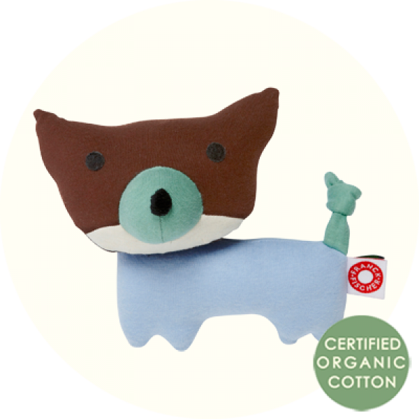 More Views - Franck & Fischer Alvin Fox Rattle (600x600), Png Download